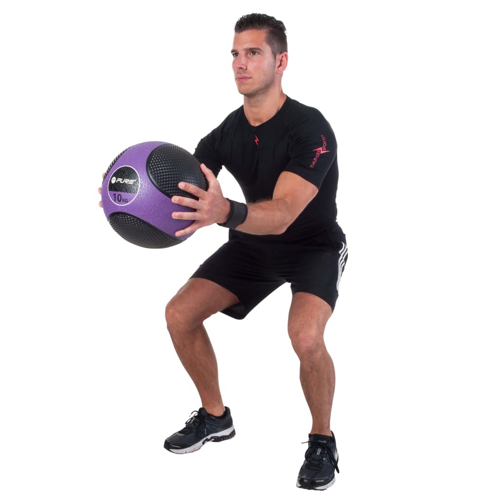 Pure2Improve Medicine Ball 10 kg Purple